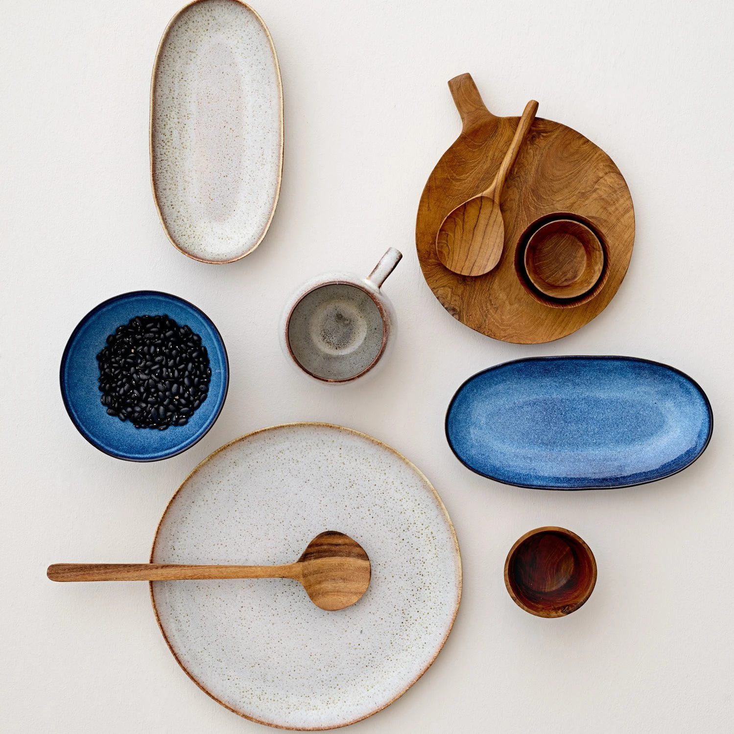 Bloomingville Sandrine μεγάλη πιατέλα σερβιρίσματος 2 Bloomingville Sandrine μεγάλη πιατέλα σερβιρίσματος - Image 2