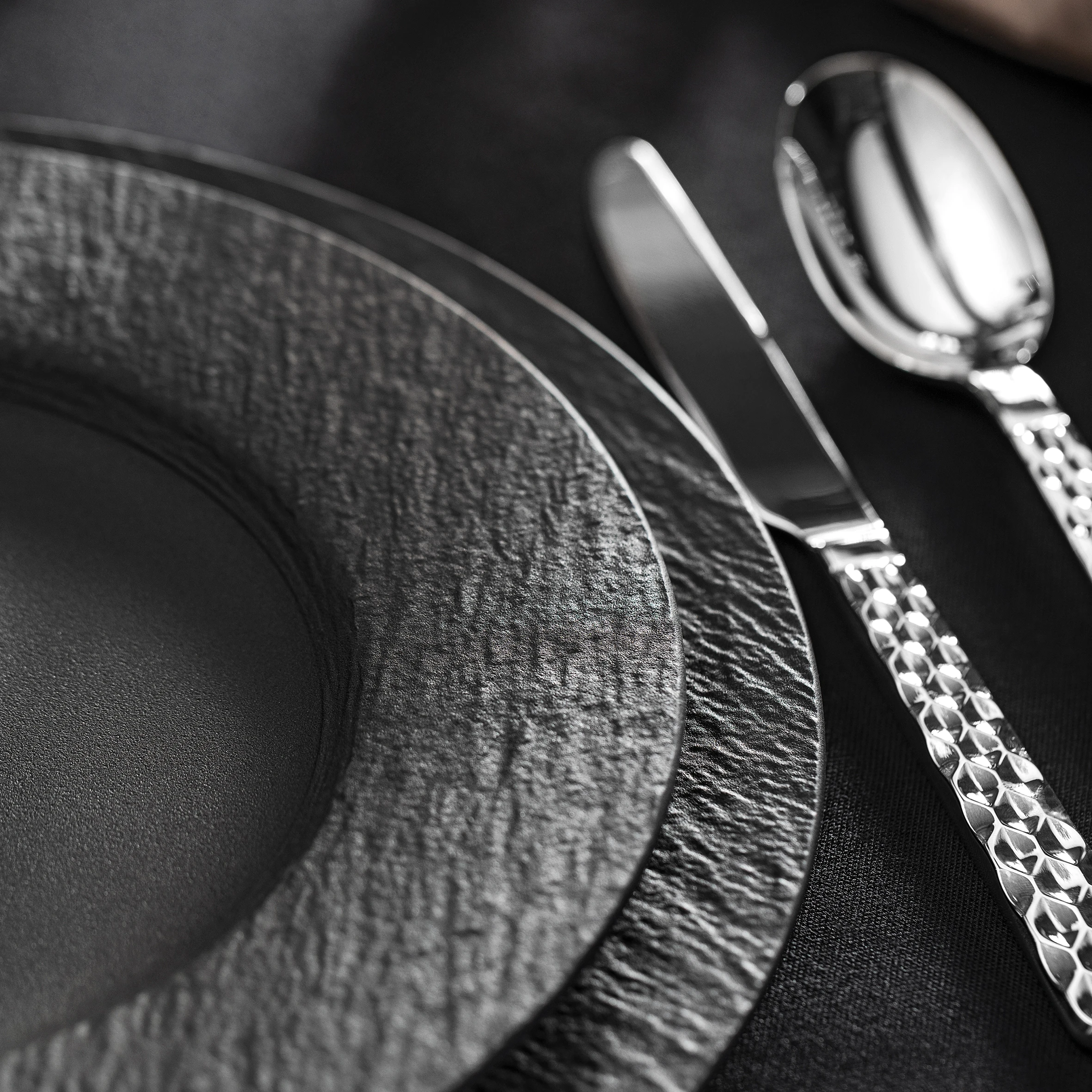 Villeroy & Boch Manufacture Rock πιάτο Ø 27 Cm 2 Villeroy & Boch Manufacture Rock πιάτο Ø 27 Cm - Image 2