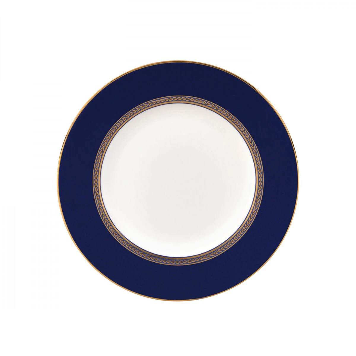 Wedgwood Renaissance Gold πιάτο με μπλε χείλος 1 Wedgwood Renaissance Gold πιάτο με μπλε χείλος