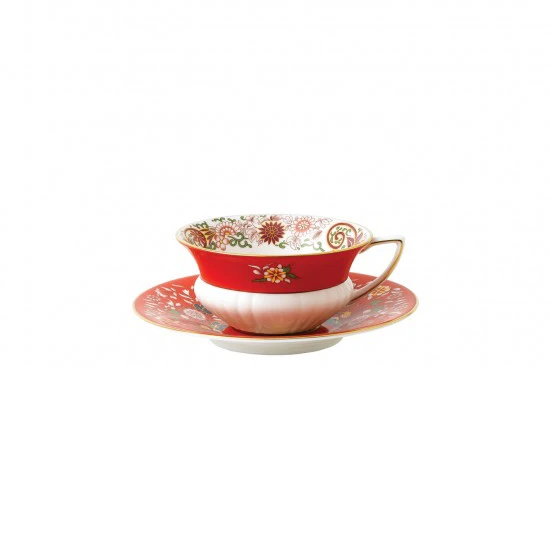 Wedgwood Wonderlust φλιτζάνι τσαγιού με πιατάκι 1 Wedgwood Wonderlust φλιτζάνι τσαγιού με πιατάκι