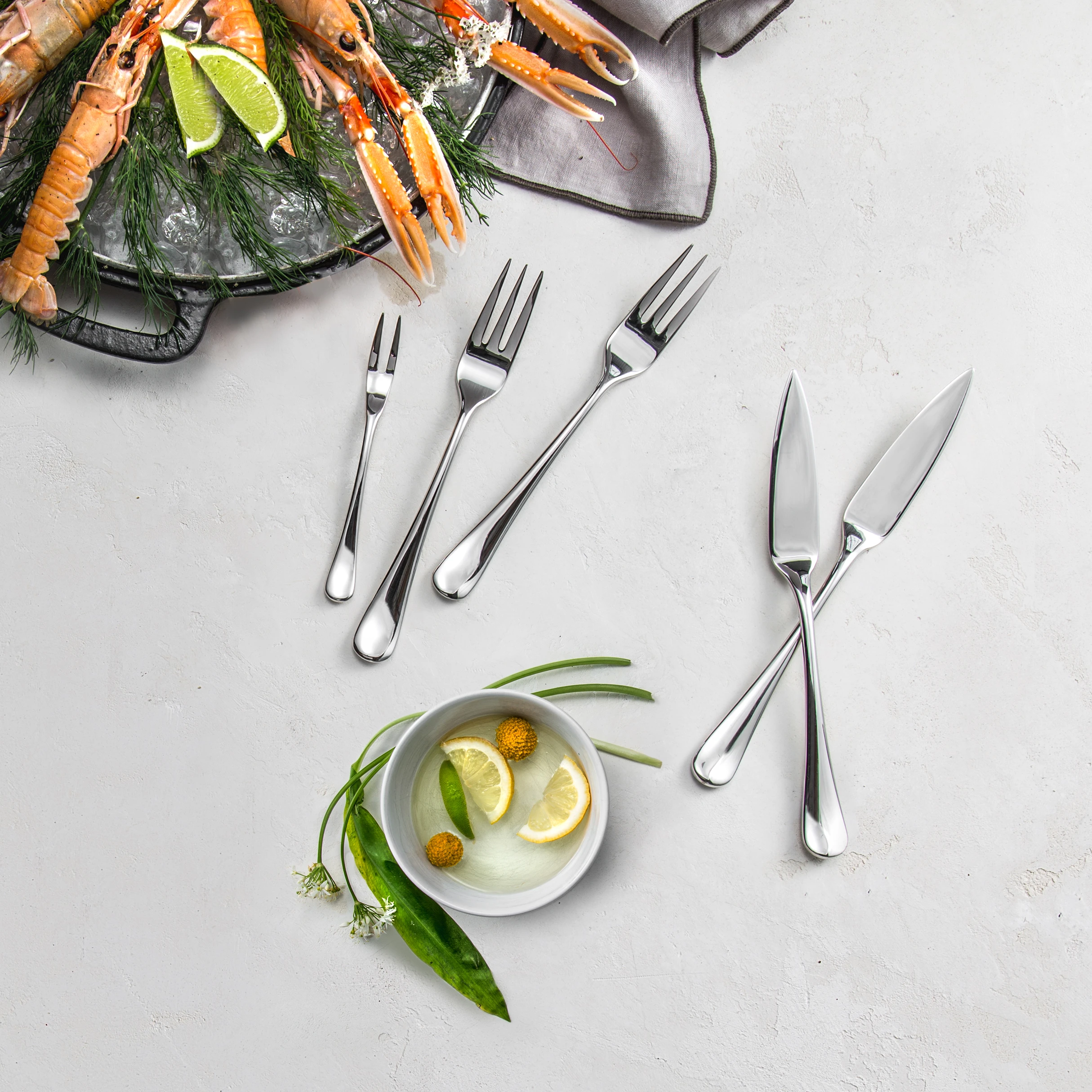 Radford πιρούνι σαλιγκαριών γυαλιστερό 3 Radford πιρούνι σαλιγκαριών γυαλιστερό - Image 3