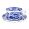 Spode Blue Italian φλιτζάνι τσαγιού και πιατάκι