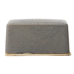 Bloomingville Kendra πιάτο βουτύρου πέτρινο