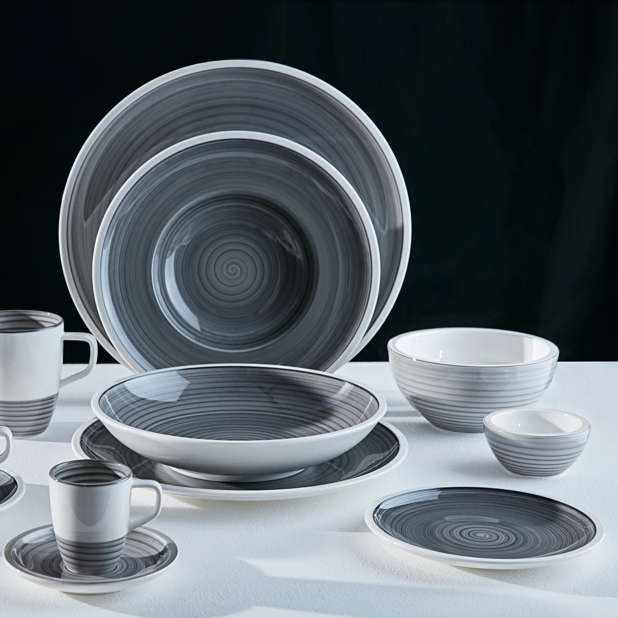 Villeroy & Boch Manufacture Gris πιάτο 3 Villeroy & Boch Manufacture Gris πιάτο - Image 3