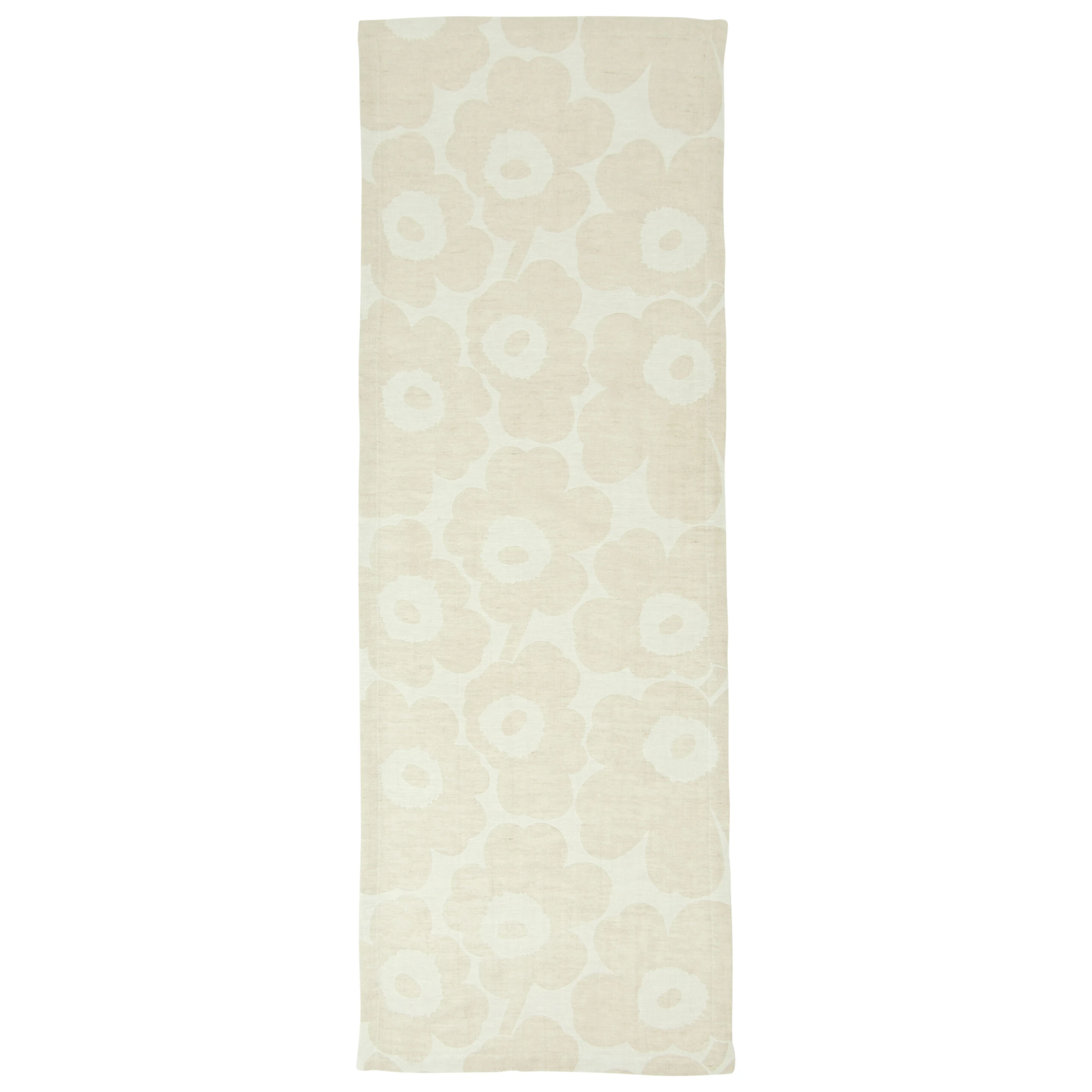 Marimekko Pieni Unikko τραπεζομάντιλο μπεζ-μαύρο και λευκό 1 Marimekko Pieni Unikko τραπεζομάντιλο μπεζ-μαύρο και λευκό