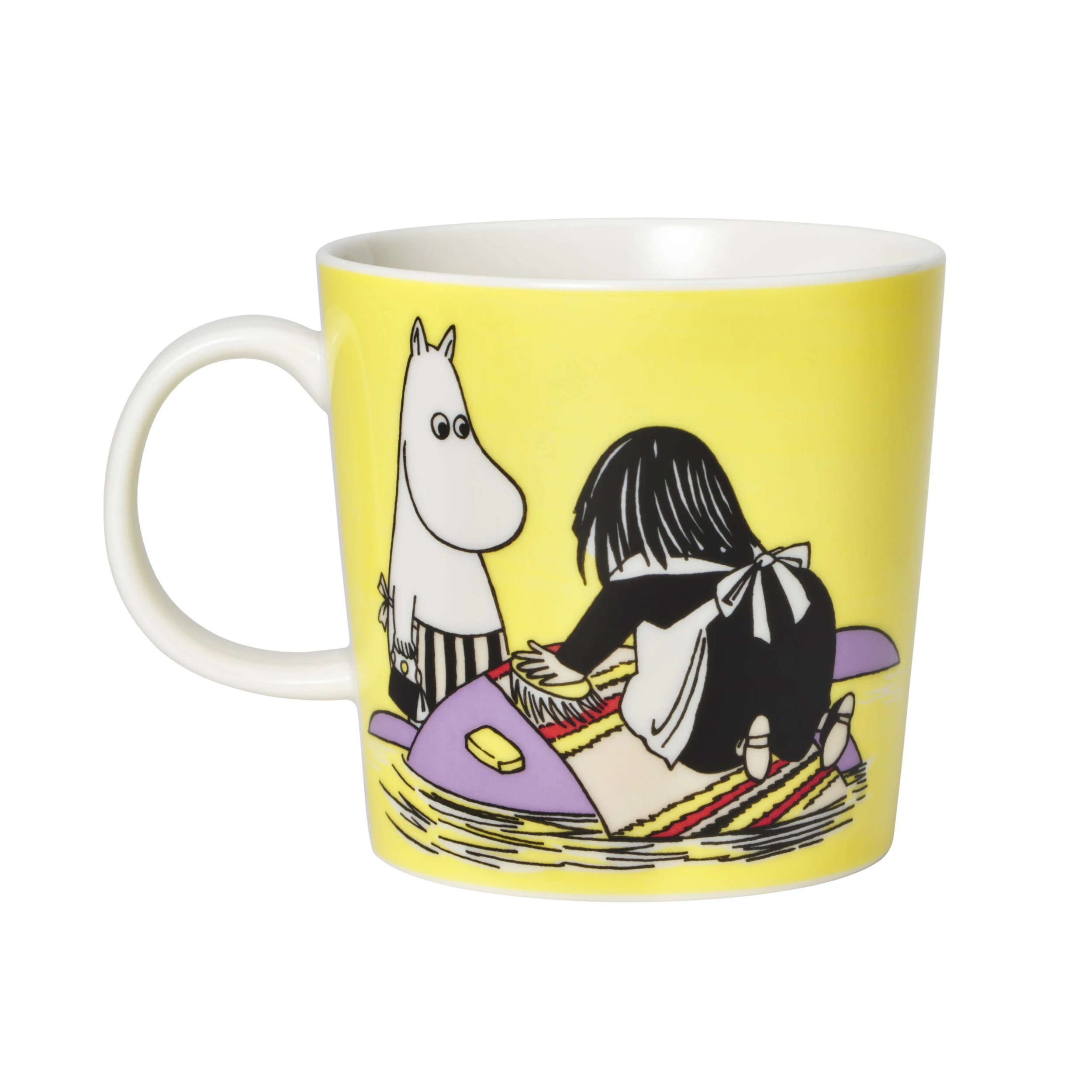 Arabia Misabel Yellow Moomin κούπα 2 Arabia Misabel Yellow Moomin κούπα - Image 2