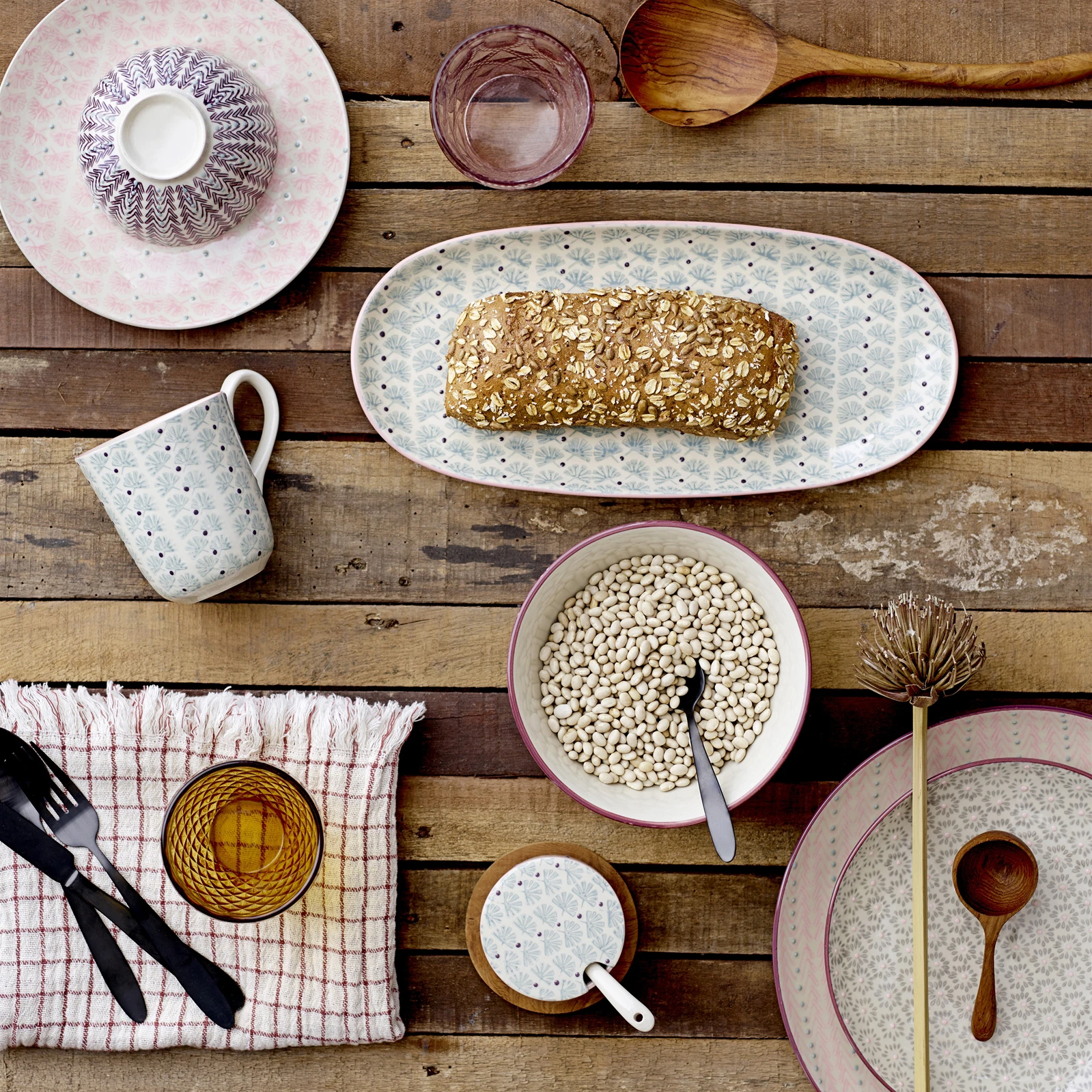 Bloomingville Maya πιάτο 28 Cm Συσκευασία 3 τεμαχίων 2 Bloomingville Maya πιάτο 28 Cm Συσκευασία 3 τεμαχίων - Image 2