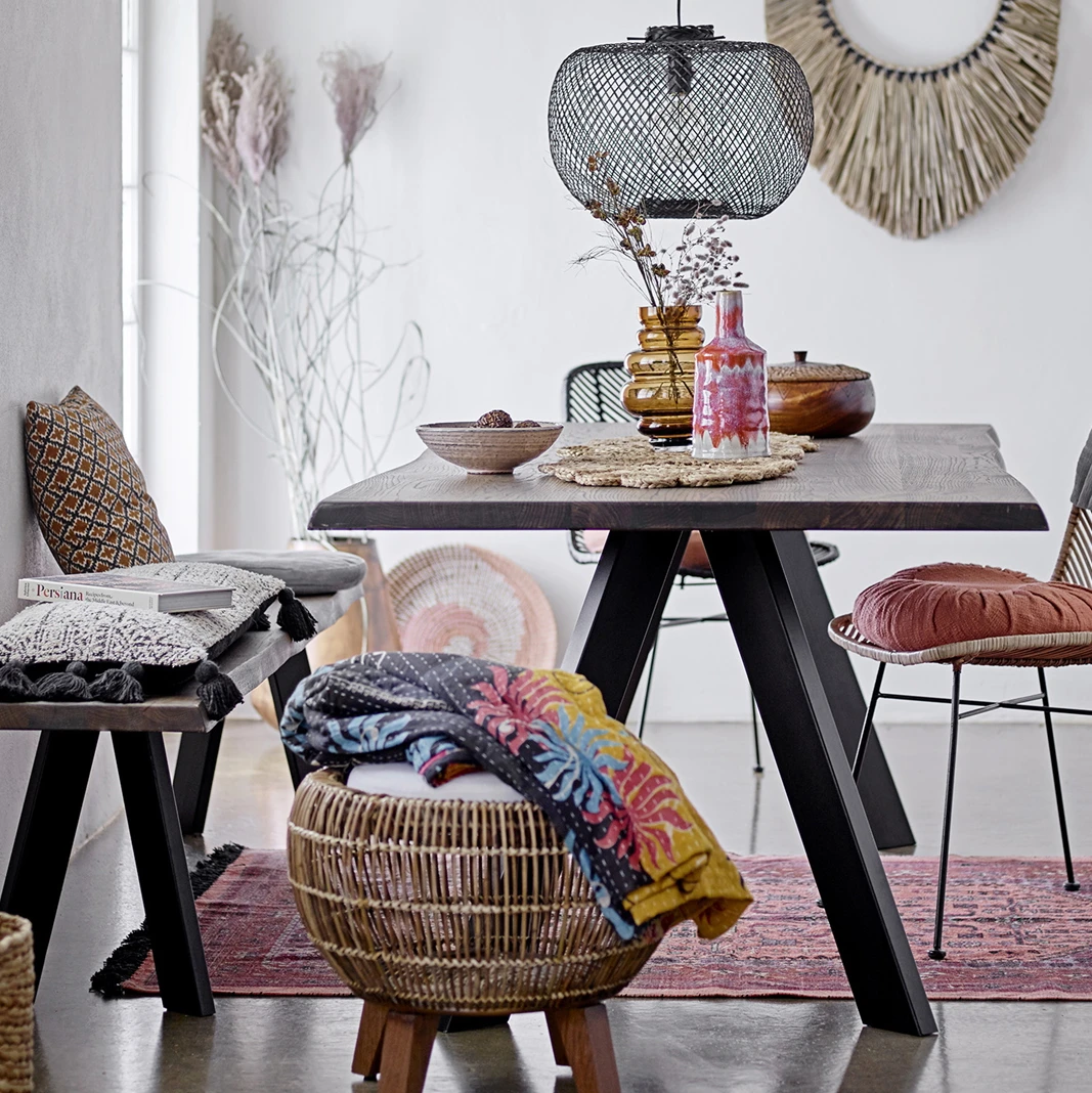 Bloomingville στενόμακρο διακοσμητικό τραπεζομάντιλο Jute 40x115 Cm 2 Bloomingville στενόμακρο διακοσμητικό τραπεζομάντιλο Jute 40x115 Cm - Image 2