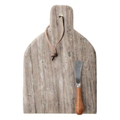 Bloomingville Kani δίσκος σερβιρίσματος και μαχαίρι