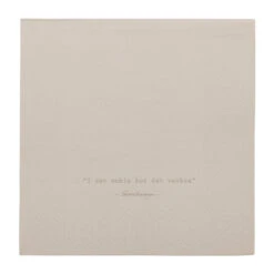 Ernst πετσέτα με ρητό I Det Enkla Συσκευασία 20 τεμαχίων