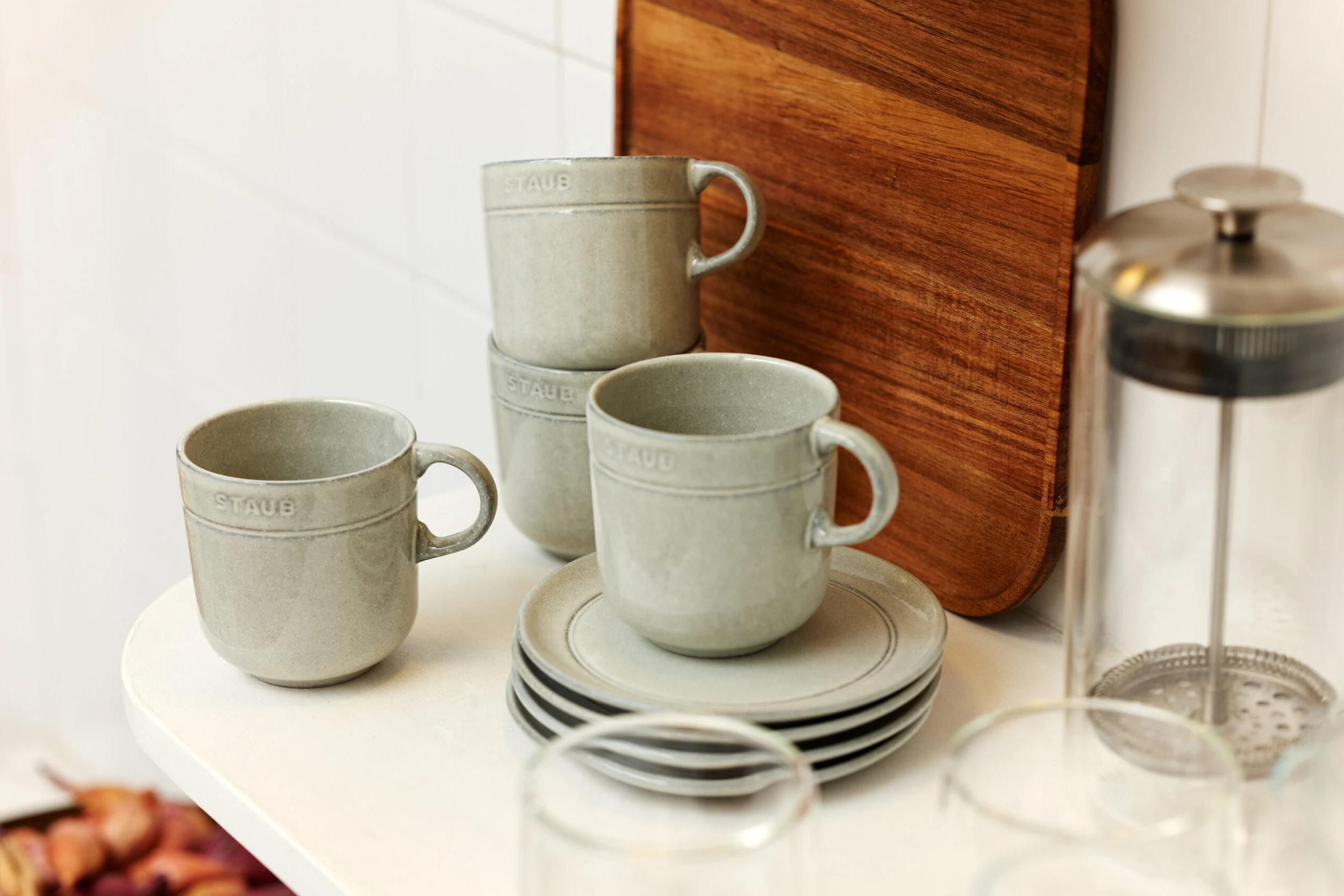 Staub New Truffle μικρό πιάτο Λευκό 4 Staub New Truffle μικρό πιάτο Λευκό - Image 4