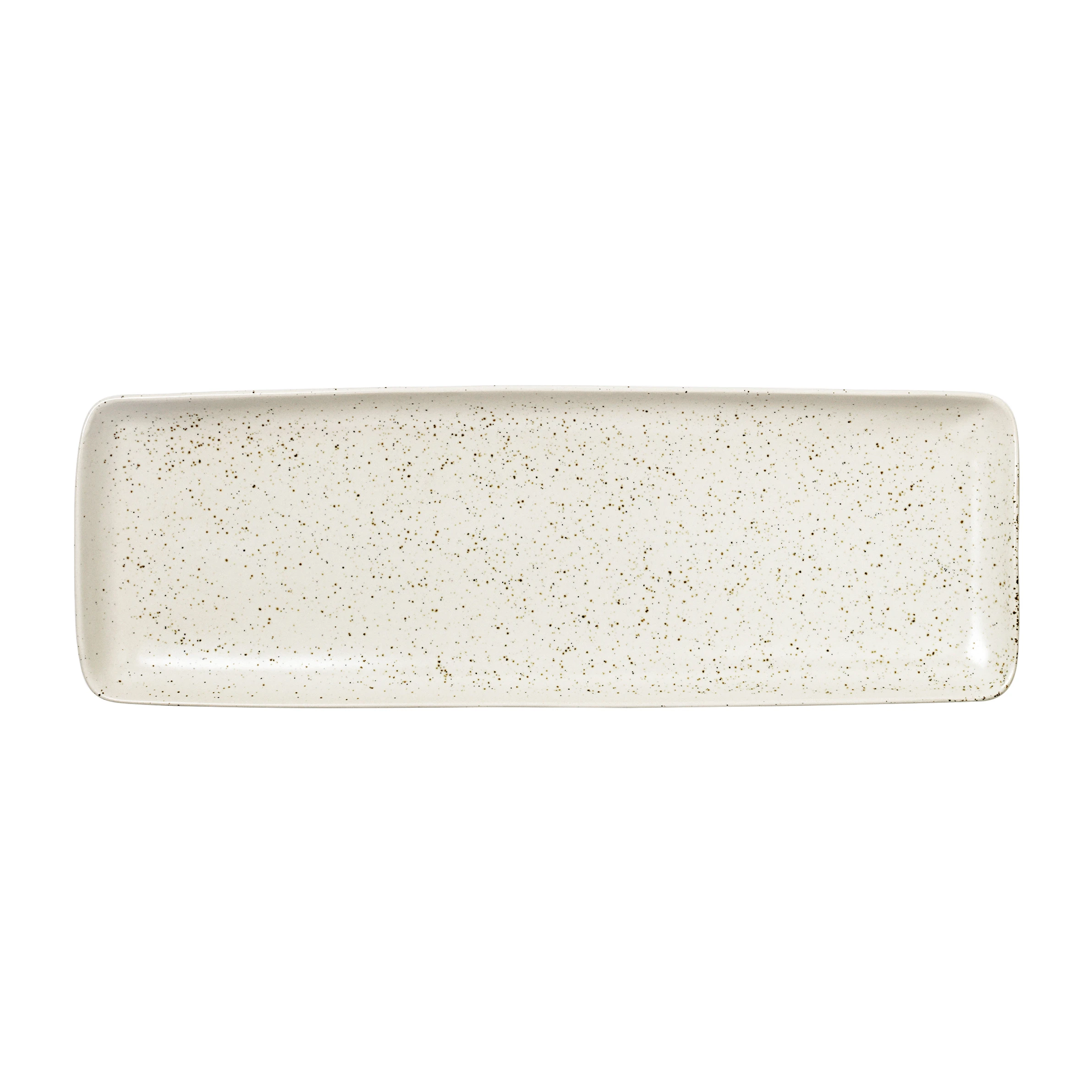 Broste Copenhagen Nordic Vanilla ορθογώνιο πιατάκι 12,5x35 Cm 1 Broste Copenhagen Nordic Vanilla ορθογώνιο πιατάκι 12,5x35 Cm