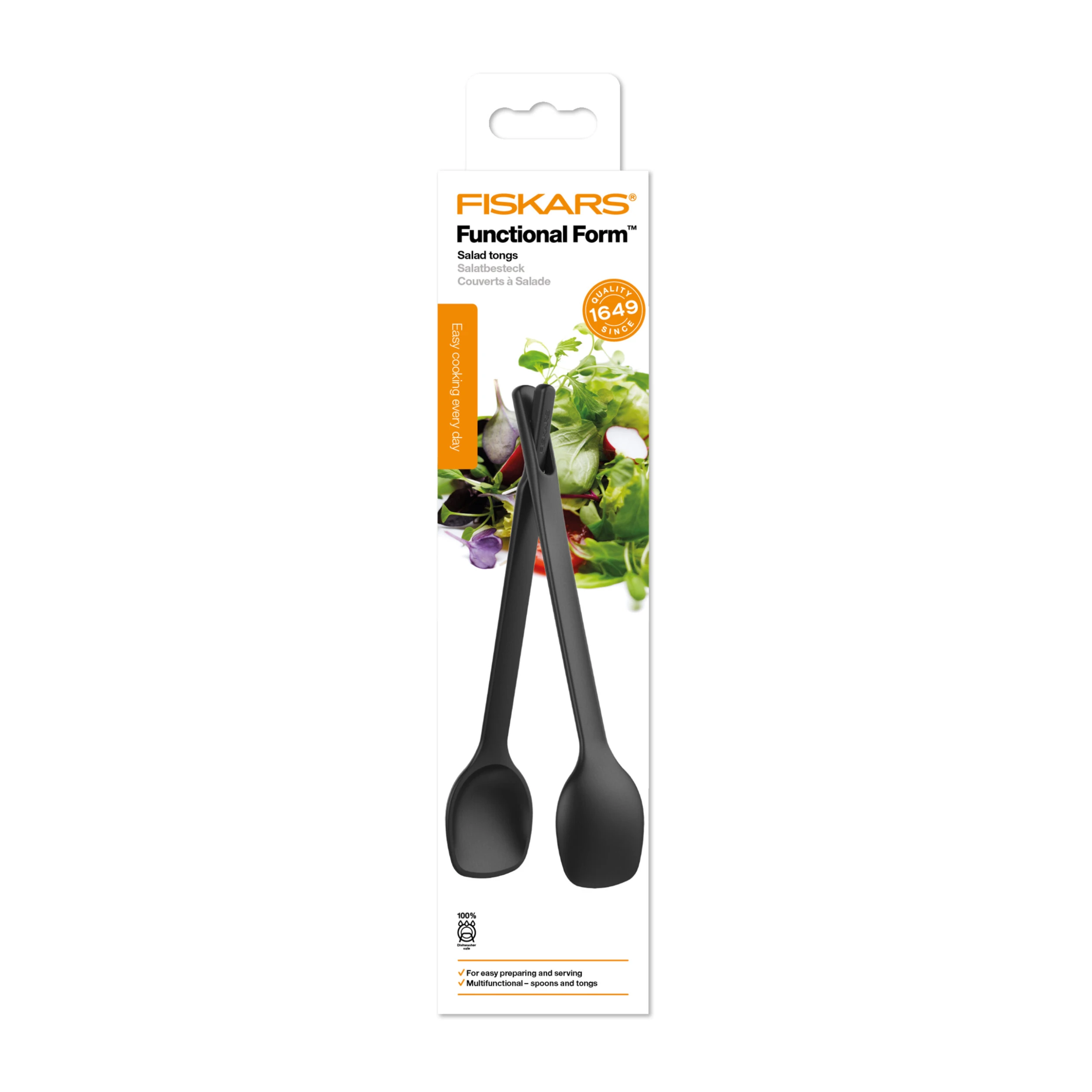 Fiskars Functional Form μαχαιροπίρουνα σαλάτας Συσκευασία 2 τεμαχίων 4 Fiskars Functional Form μαχαιροπίρουνα σαλάτας Συσκευασία 2 τεμαχίων - Image 4