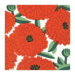 Marimekko Primavera χαρτοπετσέτες 33x33 Cm Συσκευασία 20 τεμαχίων