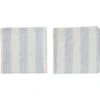 OYOY Striped πετσέτα 45x45 Cm συσκευασία 2 τεμαχίων