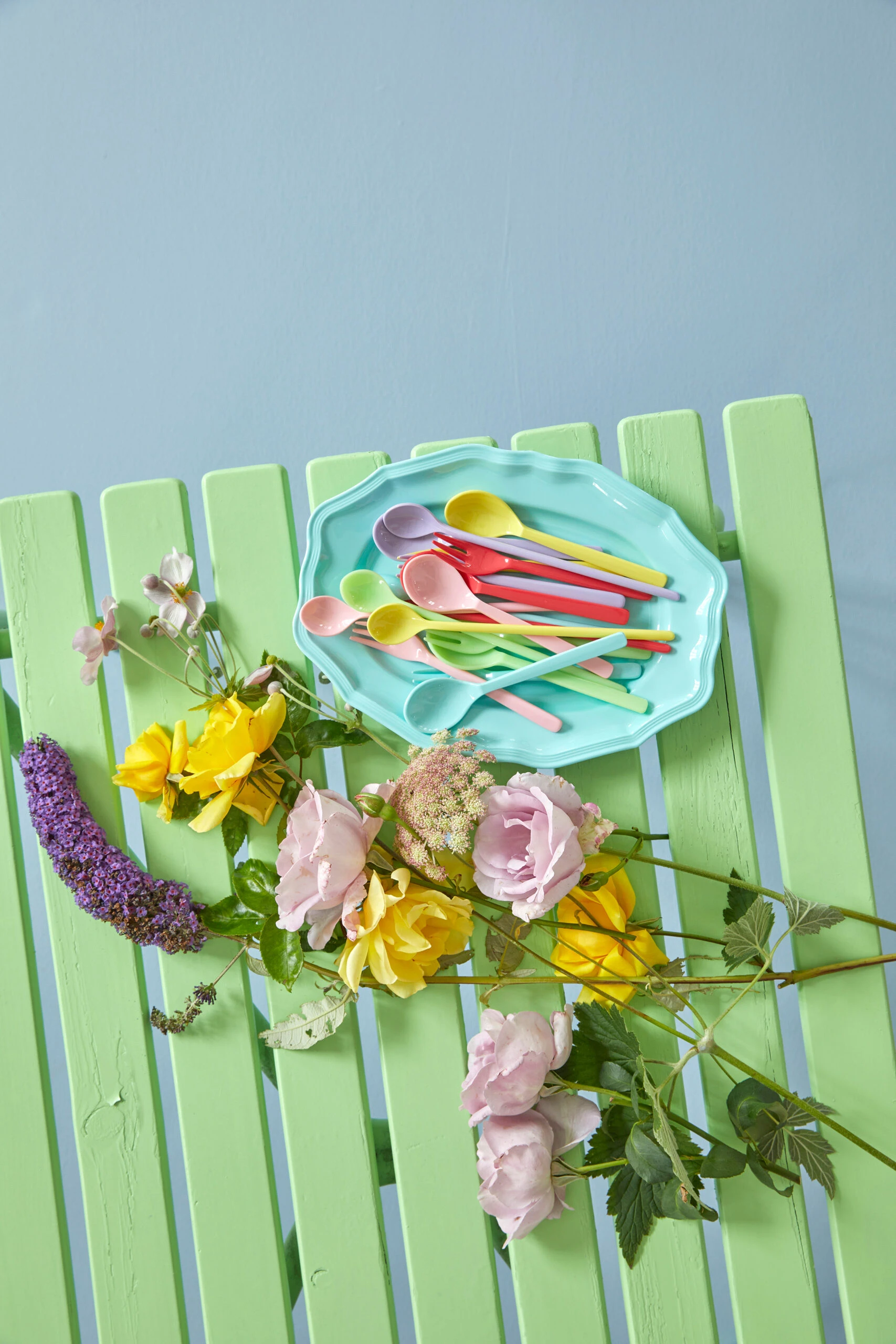 Rice πιρούνι μελαμίνης Συσκευασία 6 τεμαχίων 2 Rice πιρούνι μελαμίνης Συσκευασία 6 τεμαχίων - Image 2