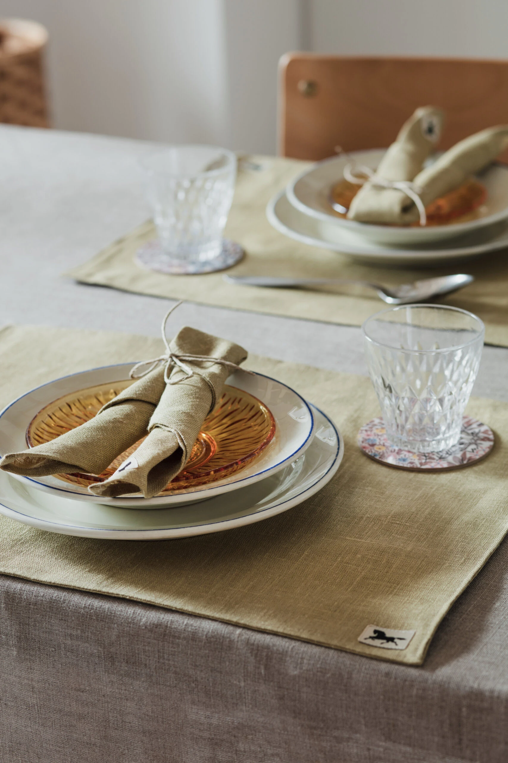 Λινό σουπλά 34x45 Cm Συσκευασία 2 τεμαχίων 3 Λινό σουπλά 34x45 Cm Συσκευασία 2 τεμαχίων - Image 3