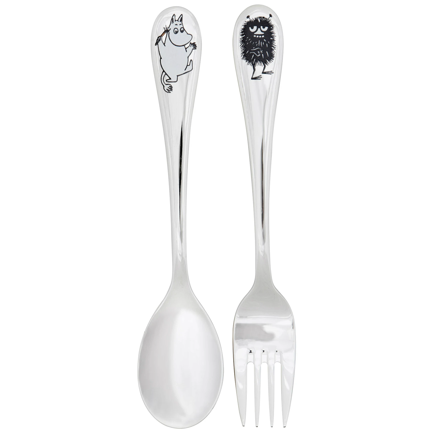 Moomin σετ παιδικά μαχαιροπίρουνα Συσκευασία 2 τεμαχίων 1 Moomin σετ παιδικά μαχαιροπίρουνα Συσκευασία 2 τεμαχίων