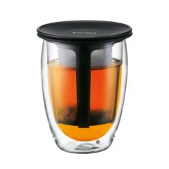 Bodum Tea For One ποτήρι με σουρωτήρι τσαγιού